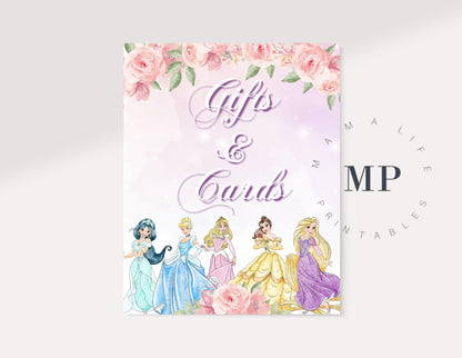 Princess Party Signs - Party Signs - Mama Life Printables