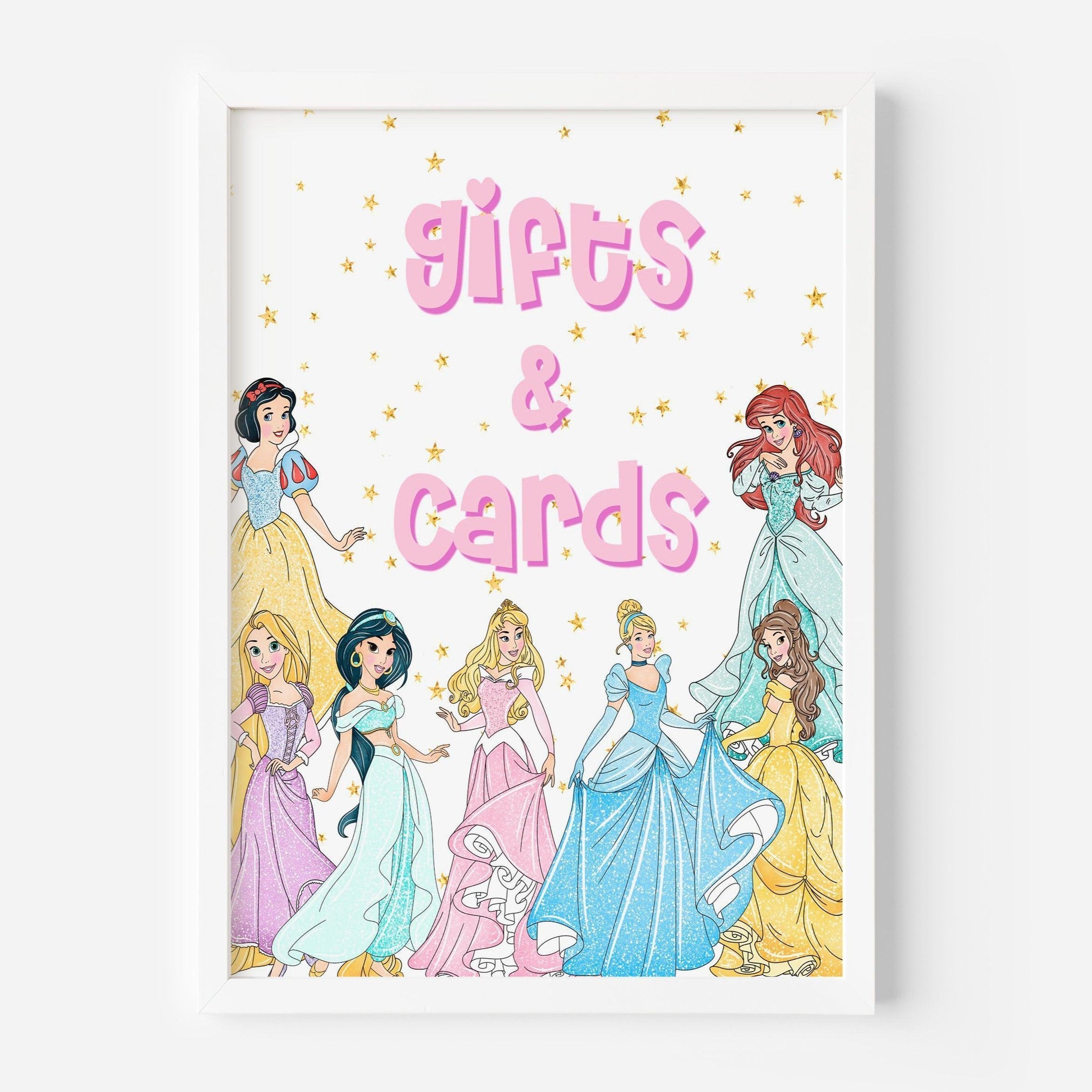 Print-at-Home Princess Party Signs – Mama Life Printables