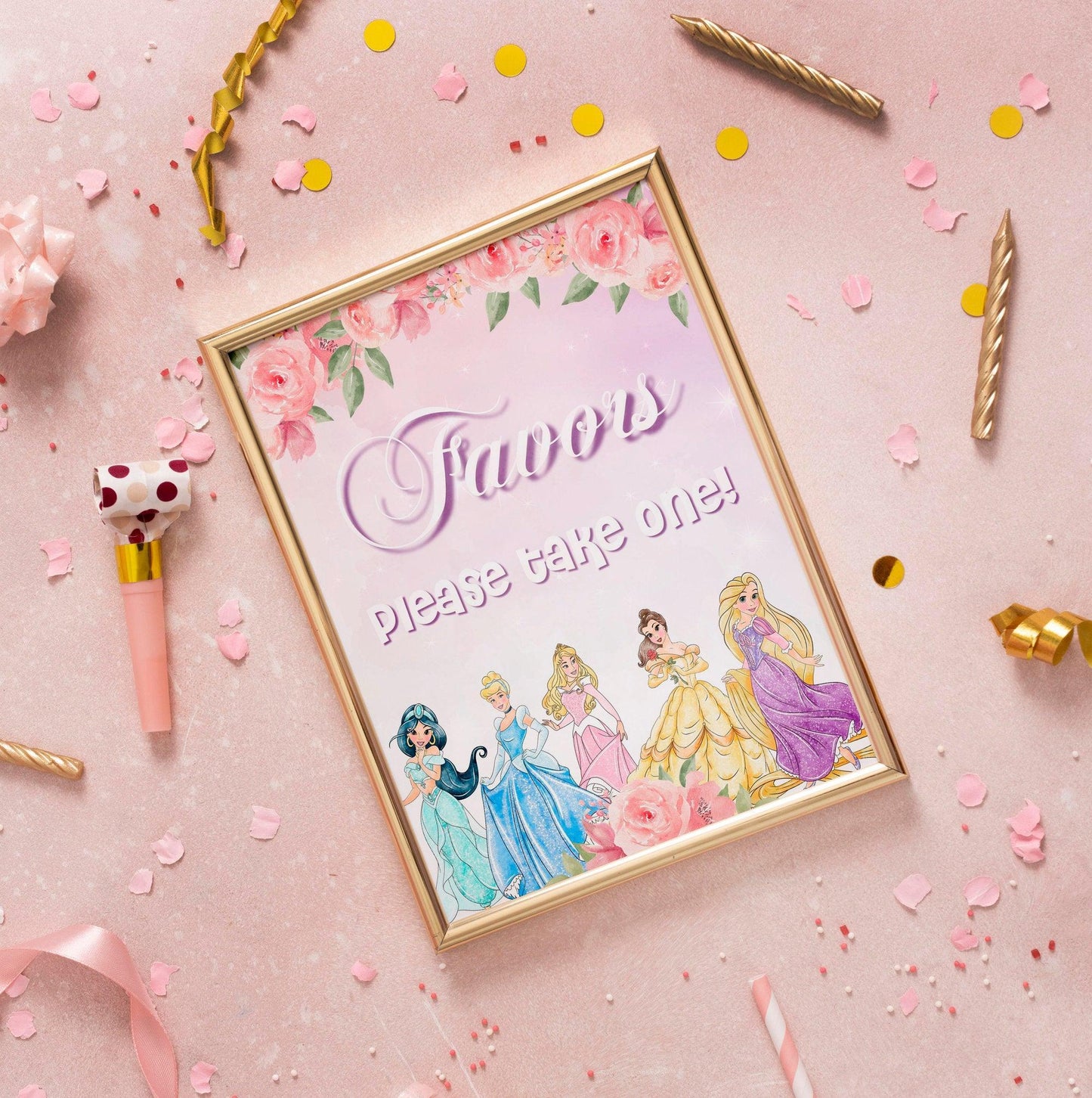 Princess Party Signs – Mama Life Printables