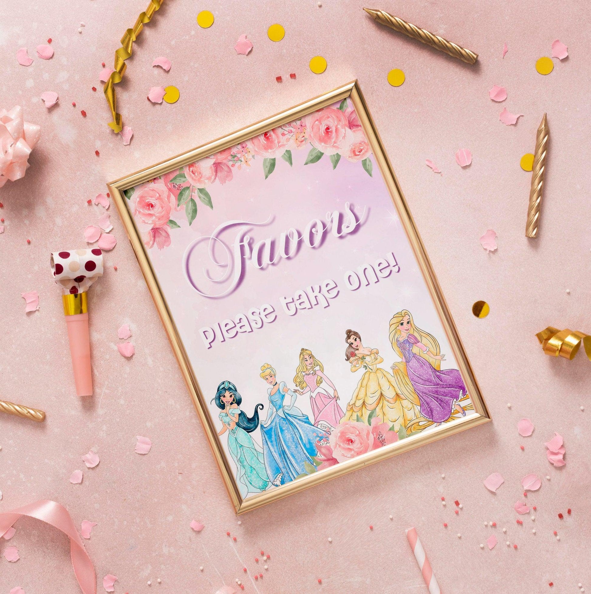 Princess Party Signs – Mama Life Printables