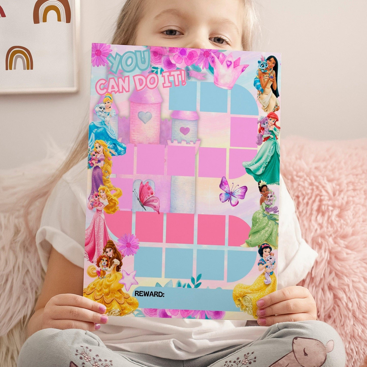 Princess Reward Chart - Kids Reward Chart - Mama Life Printables