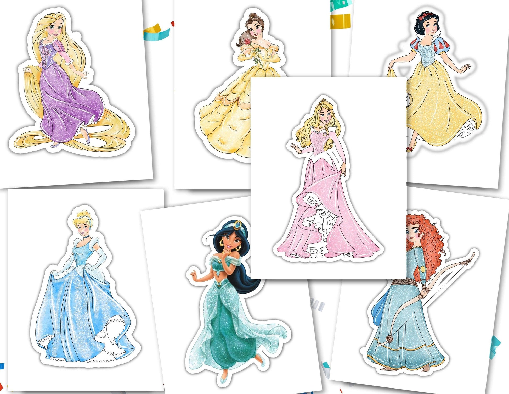 Disney Princess Toppers – Mama Life Printables