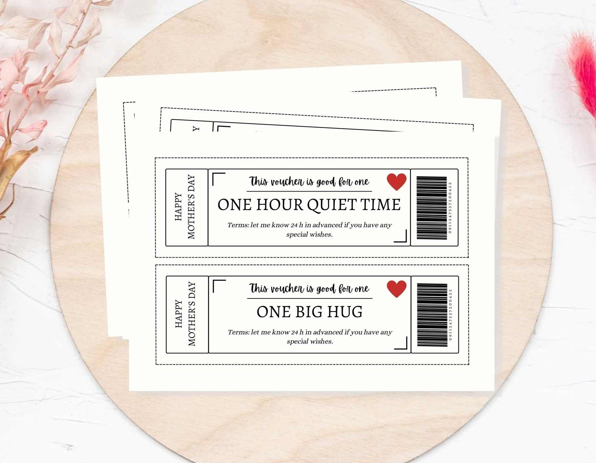 Printable Mother's Day Coupons - Coupon Book - Mama Life Printables