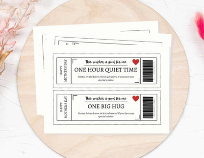 Printable Mother's Day Coupons - Coupon Book - Mama Life Printables