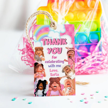 Roblox Favor Tag - Party Favors - Mama Life Printables