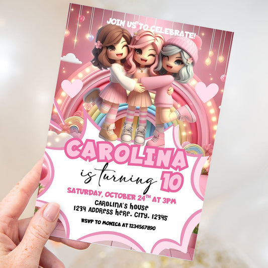 roblox girl digital invitation