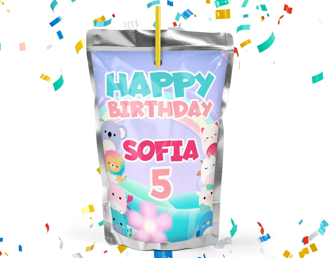 Squishmallows Juice Labels – Mama Life Printables