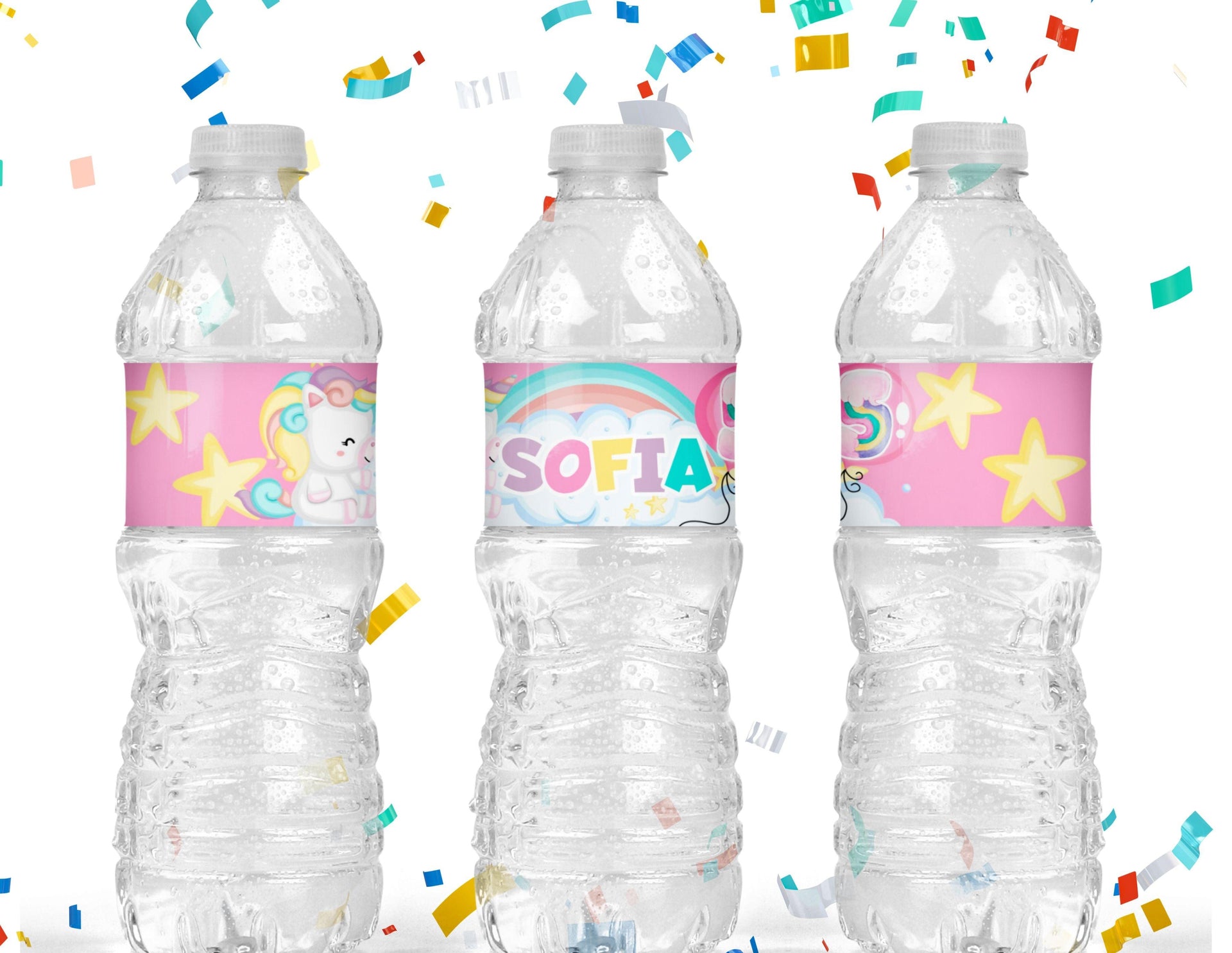 unicorn-and-rainbow-water-bottle-labels-mama-life-printables