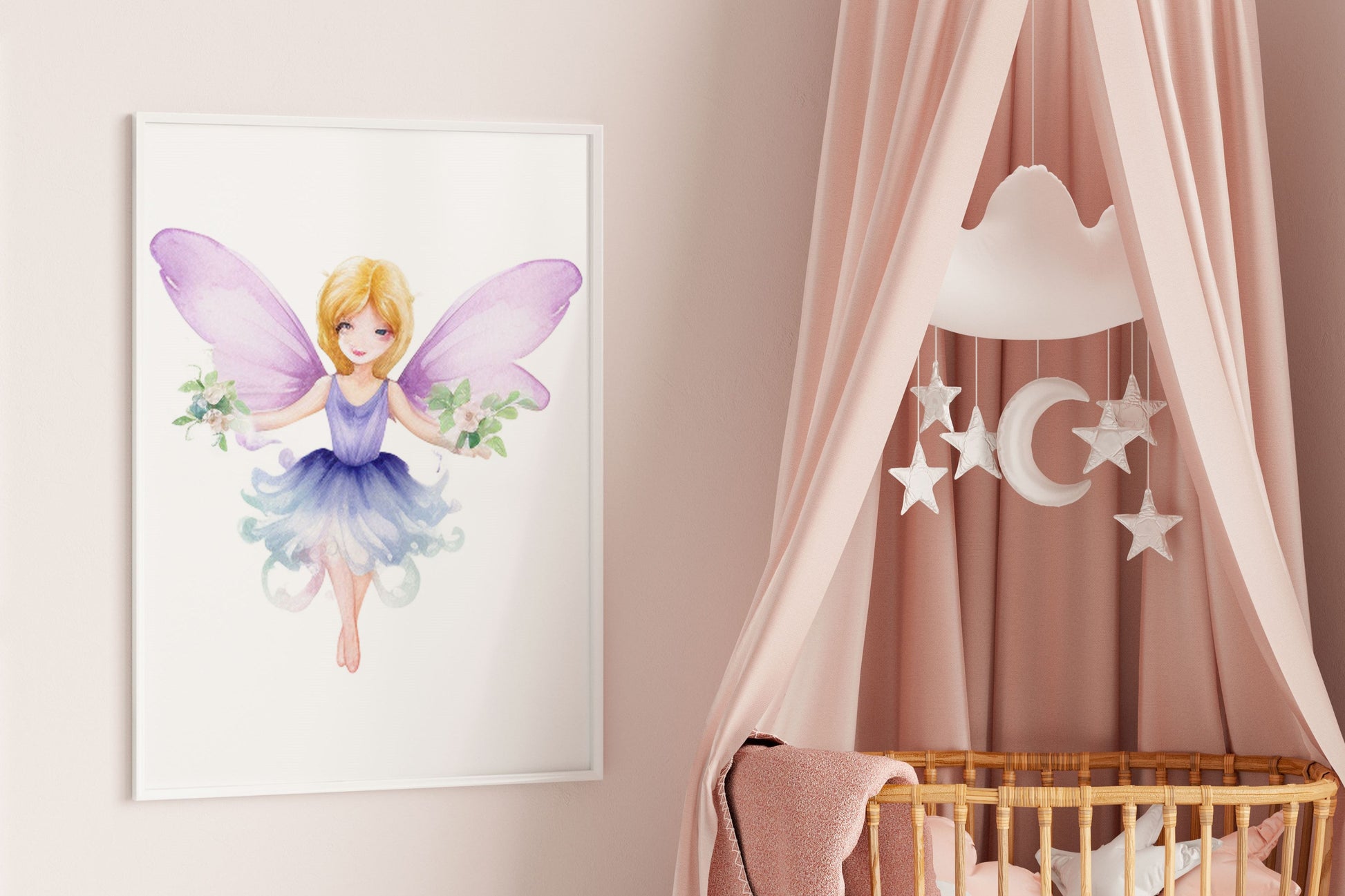 Watercolor Garden Fairies Cliparts - Digital Artwork - Mama Life Printables